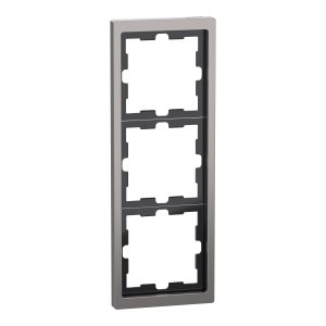 Рамка 3-х кратна "D-Life" нікель