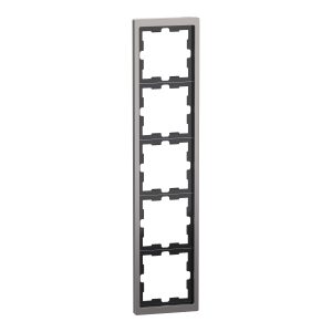 Рамка 5-ти кратна "D-Life" нікель