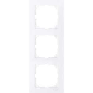 Рамка 3-х кратна "M-pure" активно-білий полікарб (C2)