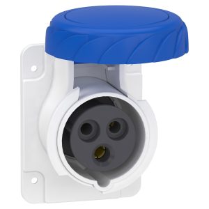 Розетка 113 стаціонарна 2Р+PЕ 16А 220В IP67 (C3)