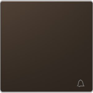 Накладка 1-клавішного вимикача "Дзвінок" SysD мокко