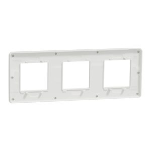 Рамка 3-х кратна "Studio Color" Білий/білий (C1)