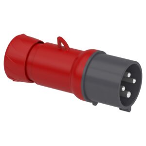 Вилка 024 переносна 3Р+PЕ 32А 380В IP44 (C3)