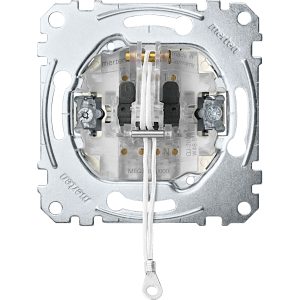 Механізм вимикача 1-клавішного універсального з шнуром, з замикальним контактом,"MERTEN"