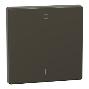 Клавіша вимикача 1-клавішна з полем для символів o/i "D-Life" мокко