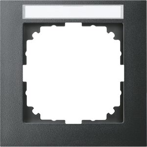 Рамка 1-постова під монтаж M-Pure SysM антрацит