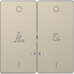 Клавіша вимикача 2-клавішна. led дзвінка/повідомлення "D-Life" сахара (C3)