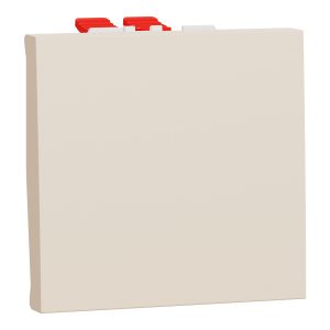 Вимикач 1-клавішний. внутрішній. перехресний 2 мод "UNICA NEW" слонова кістка,  (C2)