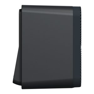 Кнопка 2-модулі. зовнішня з підсвіткою.IP55 "MUREVA S" чорна (10А) (C3)