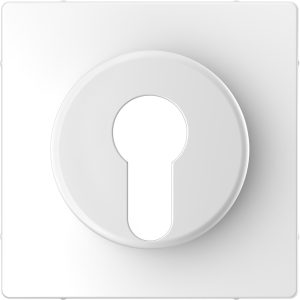 Накладка перекидного фіксатора полірована  SysD біл лотос