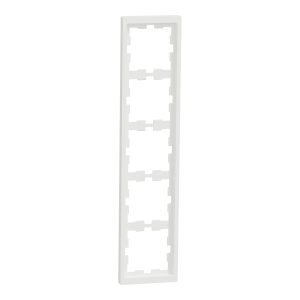 Рамка 5-пост D-Life SysD матовий білий