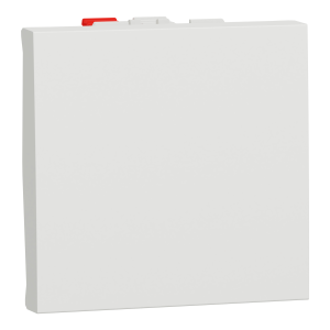 Кнопка 2-модулі. "UNICA NEW" біла (C1)