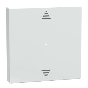 Клавіша вимикача 1-клавішна з символами ввімкнення/вимкнення, активний білий"System M" (C3)