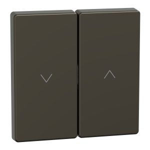 Клавіша вимикача 1-клавішна жалюзи "D-Life" мокко