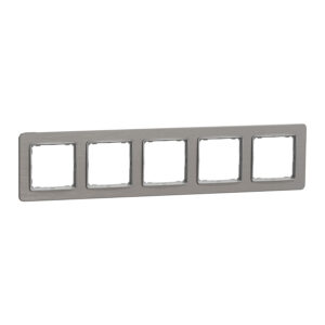 Рамка 5-ти кратна "Sedna Elements" Матовий алюміній