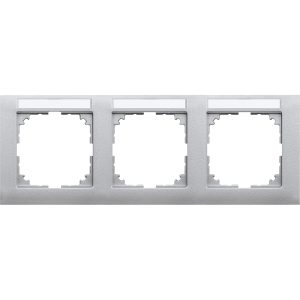 Рамка 3-постова під монтаж горизонтальна M-Pure SysM алюмін