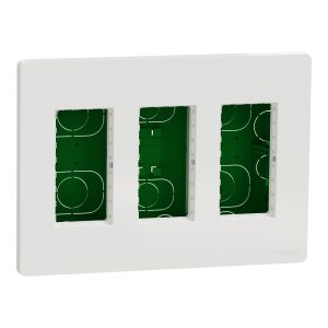 Блок unica system + прихованого встановлення 3х2 білий (C3)