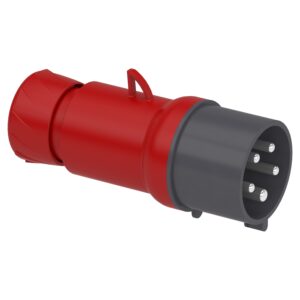 Вилка 025 переносна 3Р+PЕ+N 32А 380В IP44 (C3)