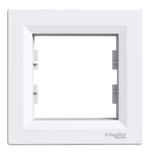 Рамка 1-а кратна "ASFORA" білий