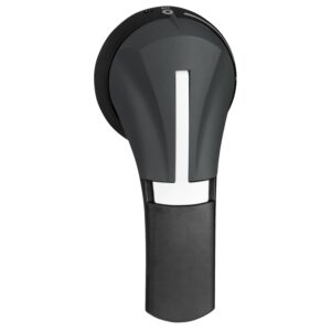 Зовн.прав. ручка 100..400a ip65 чорн. (C3)