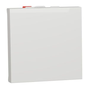 Вимикач 1-клавішний. внутрішній. прохідний 2-мод. "UNICA NEW" білий (C1)