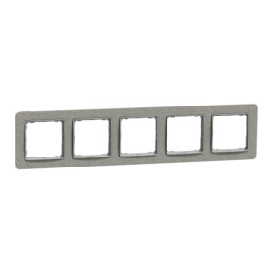 Рамка 5-ти кратна "Sedna Elements" Бетон