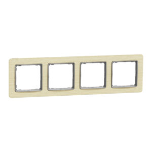 Рамка 4-х кратна "Sedna Elements" Береза