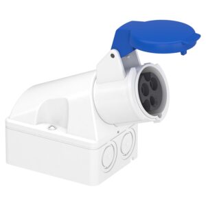 Розетка 113 стаціонарна 2Р+PЕ 16А 220В IP44 (C3)