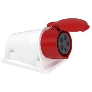 Розетка 115 стаціонарна 3Р+PЕ+N 16А 380В IP44 (C3)