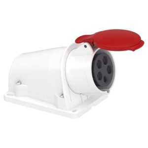 Розетка 115 стаціонарна 3Р+PЕ+N 16А 380В IP44 (C3)