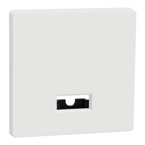 Накладка 1-клавішного вимикача прямокутна в симетричному виконанні, SysD матовий білий