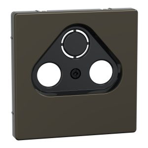 Панель розетки Tv-sat 3 отвора "D-Life" мокко