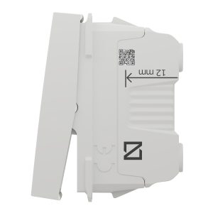 Вимикач 1-клавішнийсхема 1 16а, 1 модуль, білий (C3)