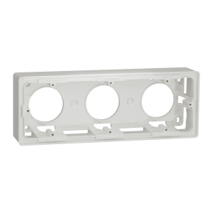 Коробка для зовн. монтажу 3-а "Studio" біла (C3)