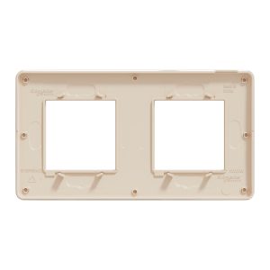 Рамка 2-х кратна "Studio Color" слонова кістка (C3)