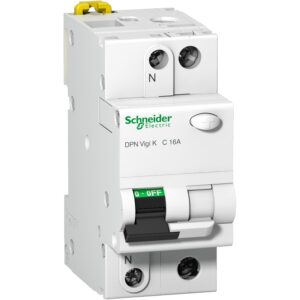 Диференційний автоматичний Acti9 DPN Vigi K 1P+N 10A C 30mA А 6kA SCHNEIDER ELECTRIC