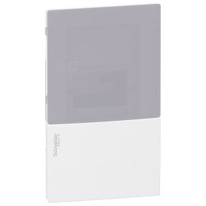 Щит пластиковий ЩРВ-П- 4 мод вбуд.уст. IP40 димч двері Resi9 (Schneider) (C3)