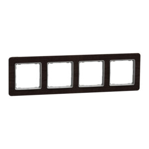 Рамка 4-х кратна "Sedna Elements" Венге