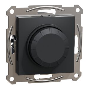 Димер поворотний ЛЕД RC 3-370 Вт, "ASFORA" антрацит