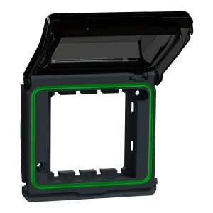 Кришка зовнішньої коробки для Unica New ІP55 "MUREVA S" чорна (C3)