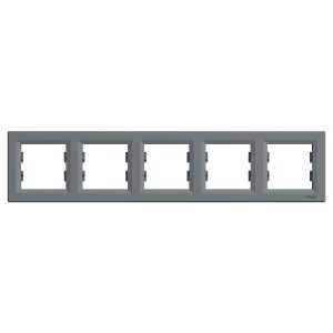 Рамка 5-ти кратна "ASFORA" сталь (C2)