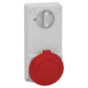 Розетка unika з блокуванням 32a 3p-n-e (82097) (C3)