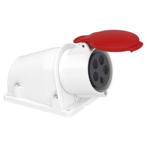 Розетка 125 стаціонарна 3Р+PЕ+N 32А 380В IP44 (C3)