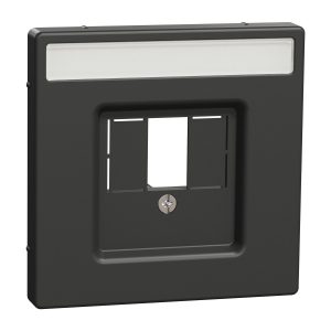 Панель розетки TAE/Audio/USB "D-Life" антрацит