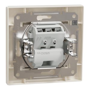 Кабельний вивід "Asfora" слонової кістки (C3)