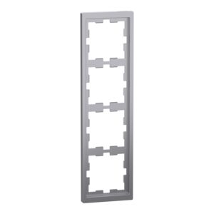 Рамка 4-х кратна "D-Life" нерж. сталь