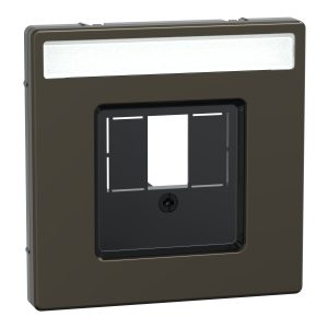 Панель розетки TAE/Audio/USB "D-Life" мокко