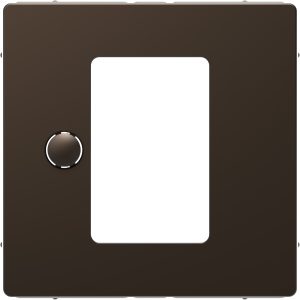 Панель механізму терморегулятора універсального. 16А 230В з сенсорним дисплеєм "D-Life" 16A 230 мокко