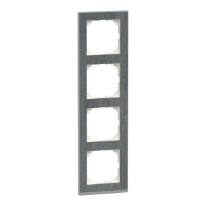 M-pure рамка, 4-пост.колір камень/алюміній