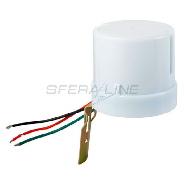 Сутінкове реле e.sensor. light-conrol.303.white, 25А, IP44, E.NEXT